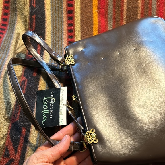 Vintage 1960s Margolin Leather Clutch - Picture 8 of 8